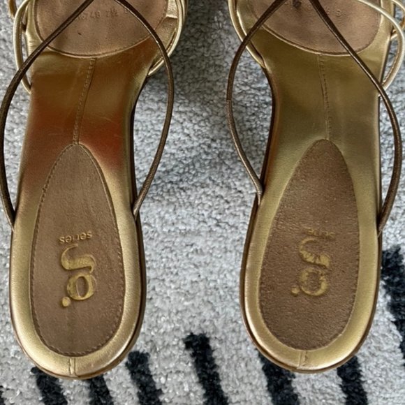 NikeLab Multistrap Sz 8 Metallic Sandals - Picture 3 of 6